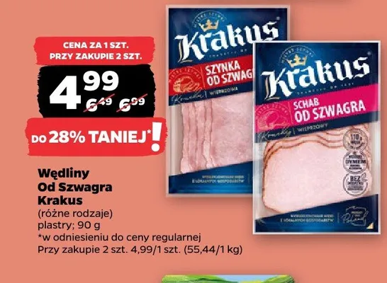 Schab od Szwagra Krakus promocja w Netto