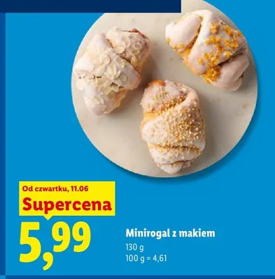 Minirogal z makiem promocja w Lidl