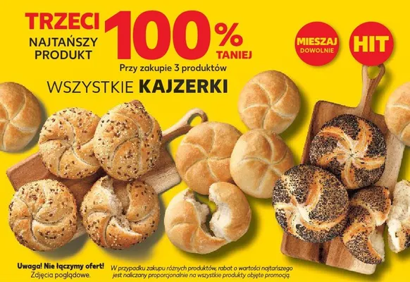 Kajzerka wszystkie rodzaje promocja w Kaufland