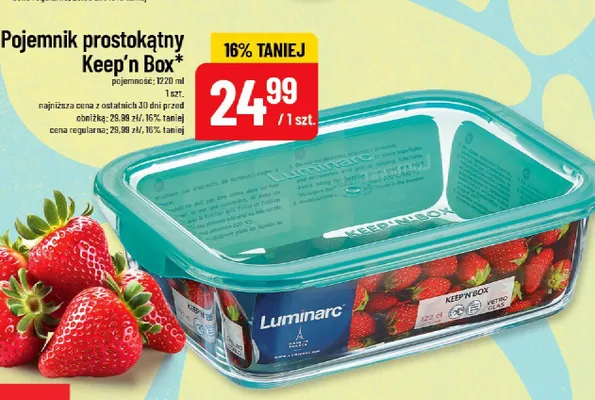 Pojemnik prostokątny Keep'n Box promocja w POLOmarket