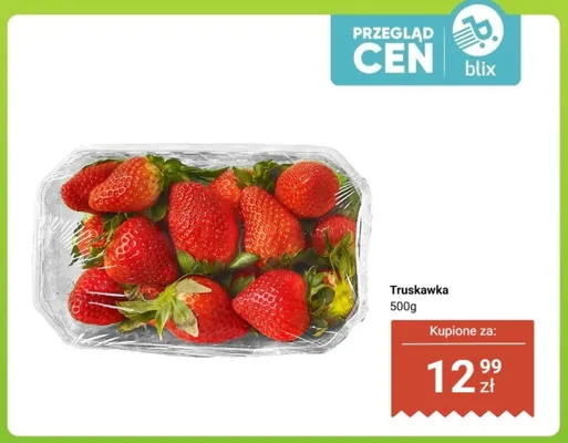 Truskawka promocja w Dino