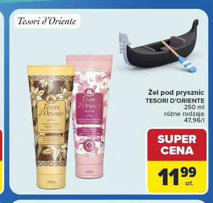 Żel pod prysznic Tesori d'Oriente Fior di Loto promocja w Carrefour