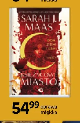 Książka Księżycowe Miasto Dom Ziemi i Krwi część 1 Sarah J. Maas promocja w Empik