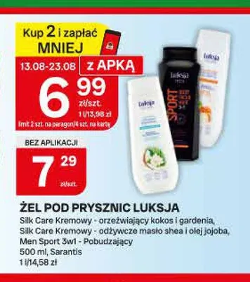 Żel pod prysznic Luksja Men Sport 3w1 Pobudzający promocja w Chorten