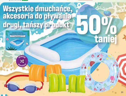 Dmuchańce i akcesoria do pływania promocja w Dino