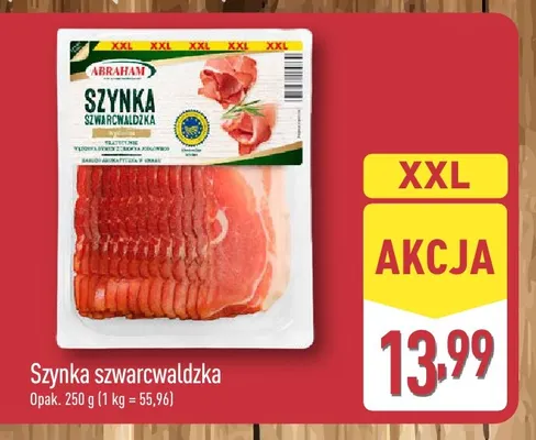 Szynka szwarcwaldzka Abraham promocja w Aldi