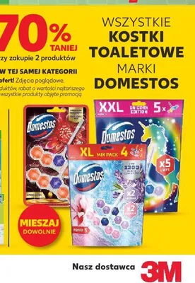 Kostka toaletowa Domestos Power 5 XL Mix Pack 4-pak promocja w Kaufland