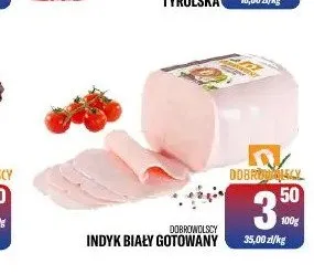 Indyk Biały Gotowany Dobrowolscy promocja w Tomi Markt
