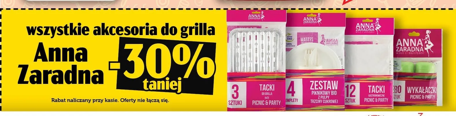 Tacki do grilla duże Anna Zaradna promocja w TOPAZ