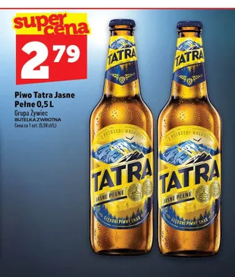 Piwo Tatra Jasne Pełne promocja w TOPAZ