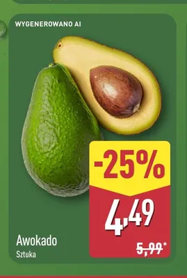 Awokado promocja w Aldi