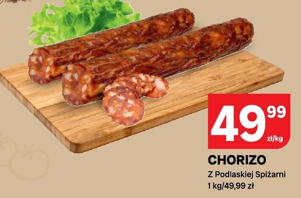 Chorizo promocja w Chorten