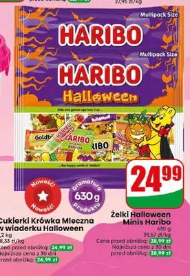 Żelki Halloween Minis Haribo promocja w Dino