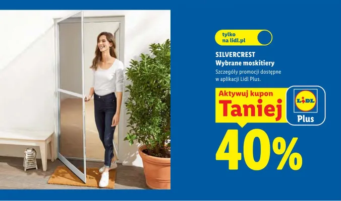 Moskitiery SILVERCREST promocja w Lidl