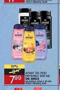 Żel pod prysznic Apart Amber & Sandalwood promocja w Wafelek