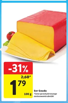 Ser Gouda promocja w Intermarche