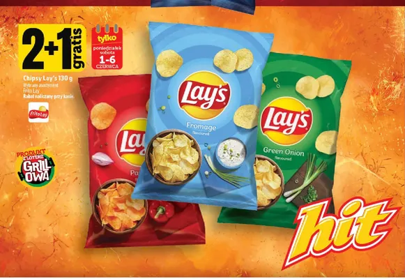 Chipsy Lay's promocja w TOPAZ