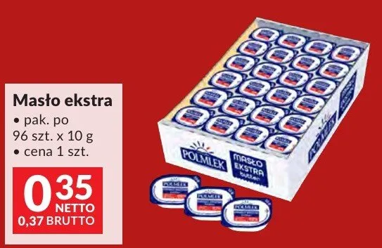 Masło ekstra promocja w Makro