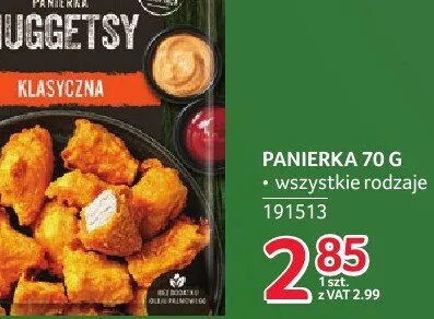 Panierka 70 g wszystkie rodzaje Kamis promocja w Selgros