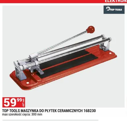 Maszynka do płytek ceramicznych Top Tools 16B230 promocja w Merkury Market