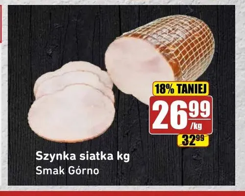 Szynka siatka Smak Górno promocja w API Market