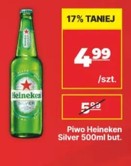 Piwo Heineken Silver promocja w API Market