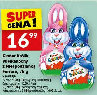 Królik Wielkanocny z Niespodzianką promocja w Twój Market