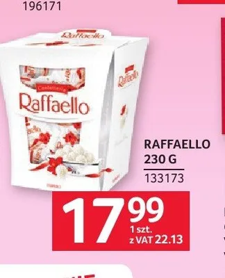 Raffaello 230g promocja w Selgros
