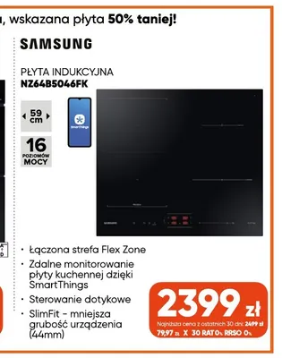 Płyta indukcyjna NZ64B5046FK Samsung promocja w Max Elektro