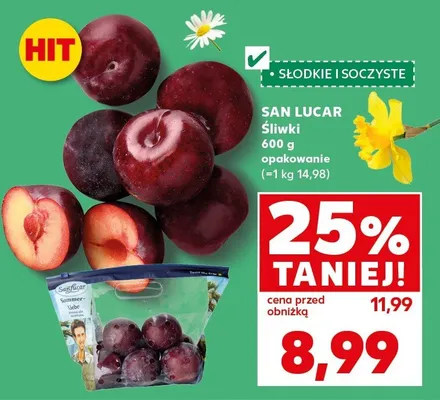 Śliwki promocja w Kaufland
