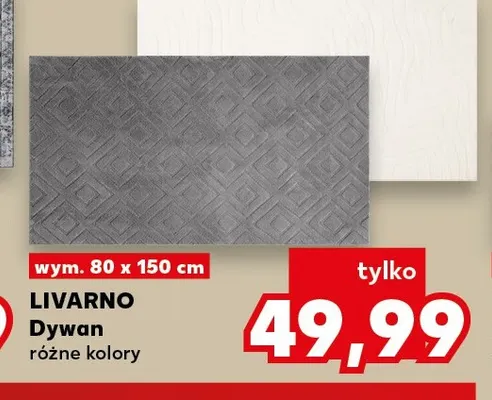 Dywan Livarno 80x150 cm promocja w Kaufland