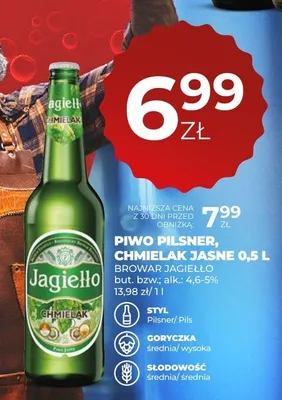 Piwo Browar Jagiełło promocja w Duży Ben
