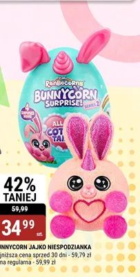 Bunnycorn jajko niespodzianka promocja w bi1