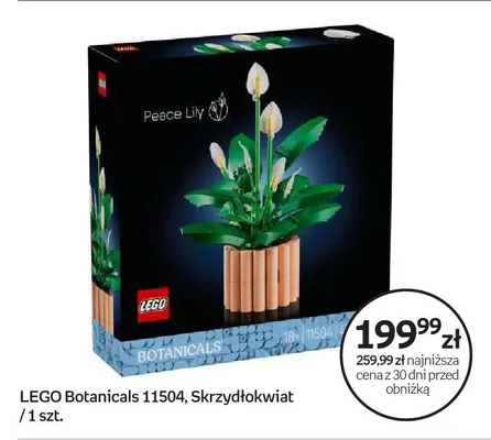 Klocki LEGO Botanicals 11504 Skrzydłokwiat promocja w Empik