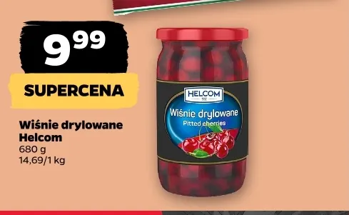 Wiśnie drylowane Helcom promocja w Netto