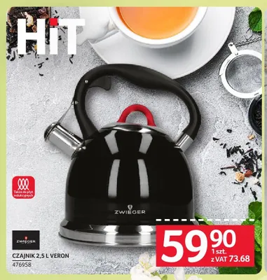 Czajnik ZWIEGER 2,5l Veron promocja w Selgros