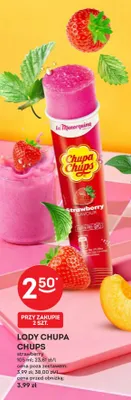 Lody Chupa Chups strawberry promocja w Żabka