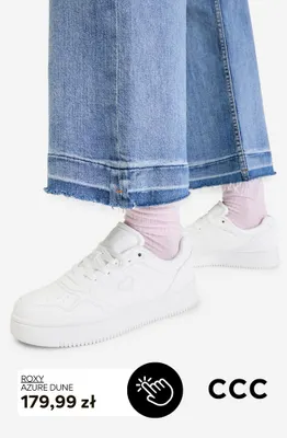 Sneakersy Roxy Azure Dune promocja w CCC