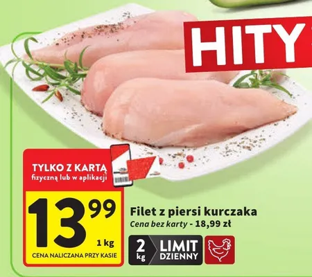 Filet z piersi kurczaka promocja w Intermarche