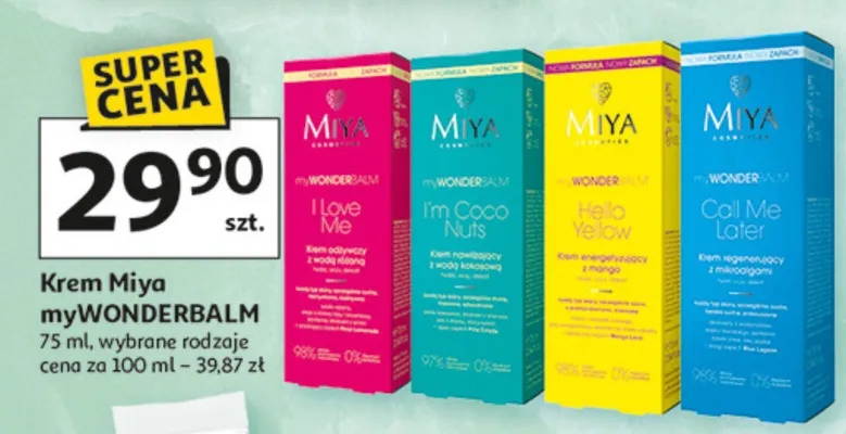 Krem Miya myWONDERBALM promocja w Auchan