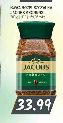 Kawa rozpuszczalna Jacobs Krönung promocja w Słoneczko