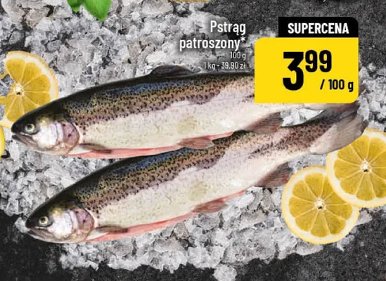 Pstrąg patroszony promocja w POLOmarket
