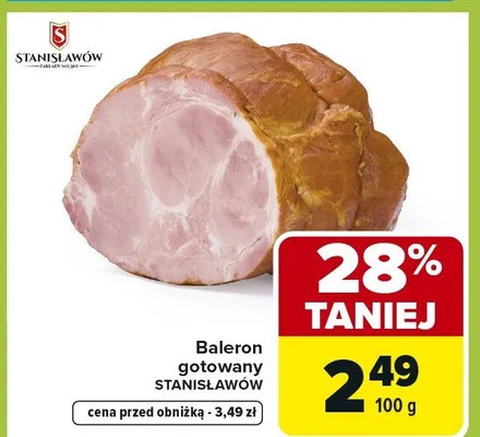 Baleron gotowany promocja w Carrefour Market