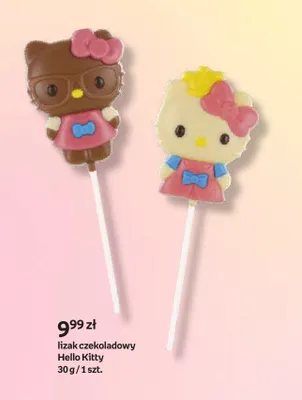 Lizak czekoladowy Hello Kitty promocja w Empik