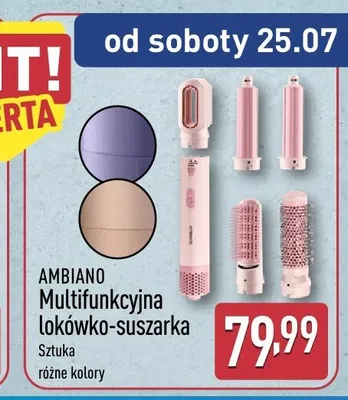Multifunkcyjna lokówko-suszarka Ambiano promocja w Aldi