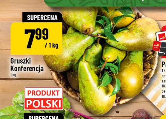 Gruszki Konferencja promocja w POLOmarket