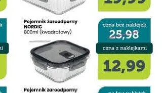 Pojemnik żaroodporny Nordic kwadratowy promocja w TOPAZ
