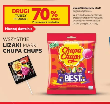 Lizaki Chupa Chups The Best Of promocja w Kaufland