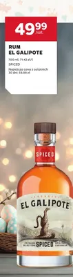 Rum El Galipote Spiced promocja w Stokrotka