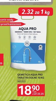 Tabletki solne Qemetica Aqua Pro promocja w Selgros